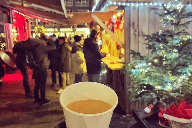 Original Munich Christmas Market Tour with Festive Wine and Food - The Residenz München Christmas Village: a courtyard you’ll remember