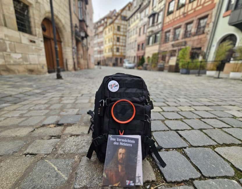 Outdoor escape with puzzle backpack in Nuremberg: The master's legacy - Key highlights you’ll feel right away