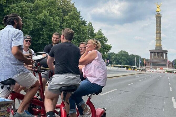 Party and Beer Bike Private Sightseeing Tour Berlin with Pick-up - Starting at Pariser Platz 4A and Using Pickup Near Brandenburg Gate
