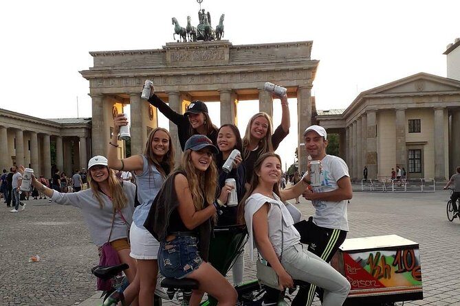 Party and Beer Bike Private Sightseeing Tour Berlin with Pick-up - Route Tempo: Getting Through Central Berlin Without Crowd Headaches