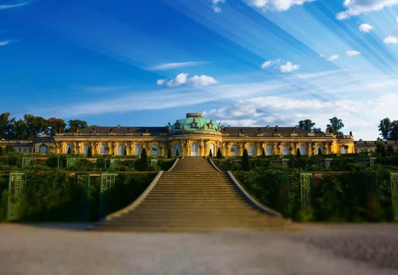 Potsdam: Guided Private Car Tour from Berlin - Sanssouci Palace and Parkland: where the Prussian mood clicks