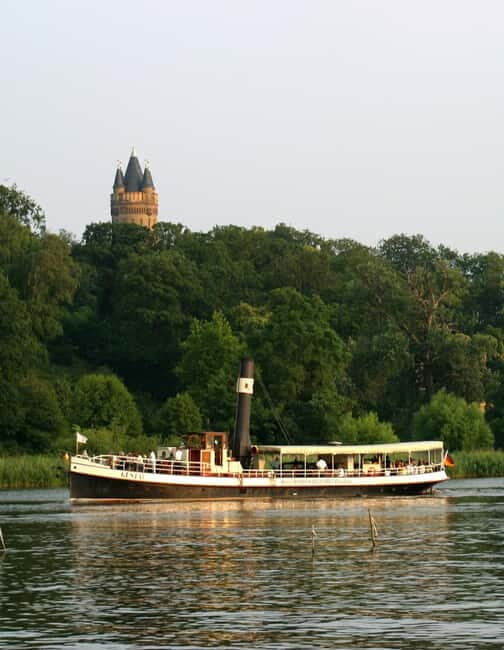 Potsdam: Original steam ship Gustav from 1908. Coal-fired, boat tour - Engine Room and Boiler Room Tours: The Part Most People Remember