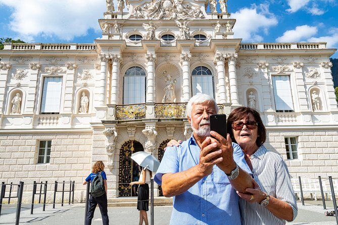 Premium Neuschwanstein Castle and Linderhof VIP Tour from Munich - Neuschwanstein: skip-the-line entry, guided inside, and steps you should respect