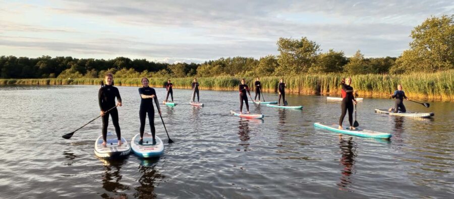 Prerow: Standup paddle sunset tour with picnic - Meeting Point at the Hafen: Getting Started Smoothly