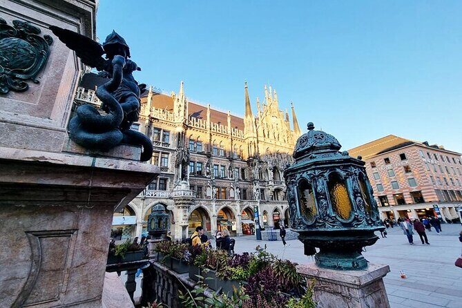 Private audio book city rally in Munich city centre - Getting Started: Mobile Ticket, Encrypted Clues, and a Clear Start Point