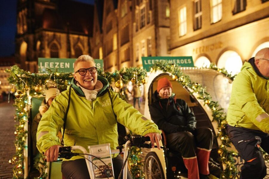 Private Christmas Tour in Münster including Glühwein - Münster by Christmas Rickshaw: what this tour gets right