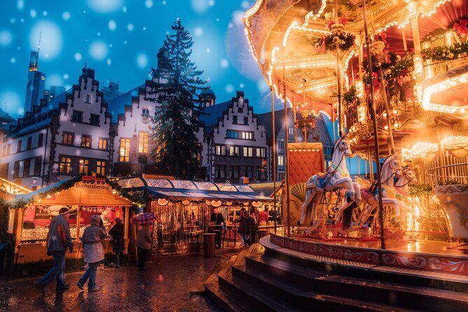 Private Christmas Walking Tour of Frankfurt with Bethmännchen - Hauptwache: lights, music, and cozy photo angles