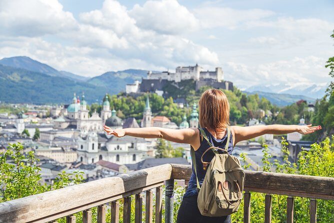 Private Day Trip from Munich to Salzburg Old Town with Lunch - Mönchsberg viewpoint and Hohensalzburg Fortress: the high-angle payoff