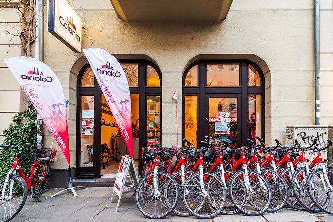 Private-Group Bike Tour of Cologne with Guide - The Rhine views you’ll remember: steps and Hohenzollern Bridge