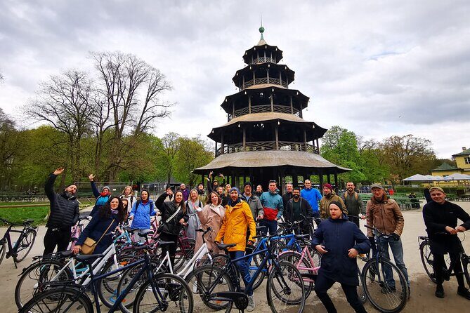Private Munich Bike Tour: Flexible Times & Beer Garden Stop - The Chinese Tower Beer Garden Break: Lunch With a View, Not a Museum Schedule