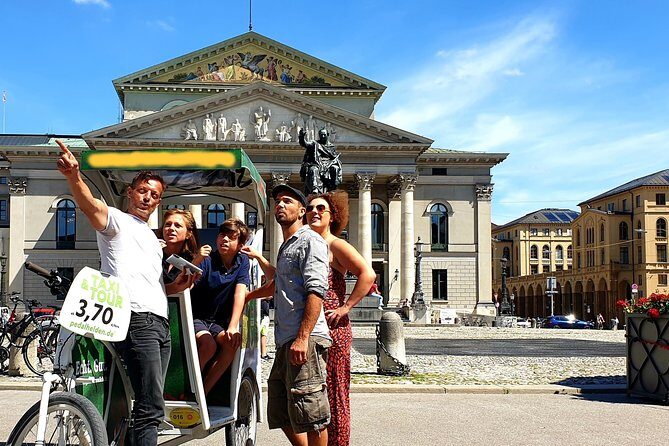 Private Munich Rickshaw City Tour and English Garden - Start at Marienplatz: where Munich feels medieval and modern at once