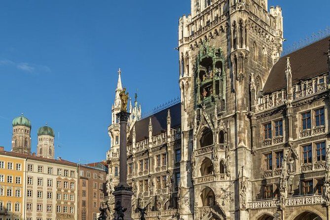 Private Munich Tour with hotel pickup - A true first-day orientation: Marienplatz and Glockenspiel shows