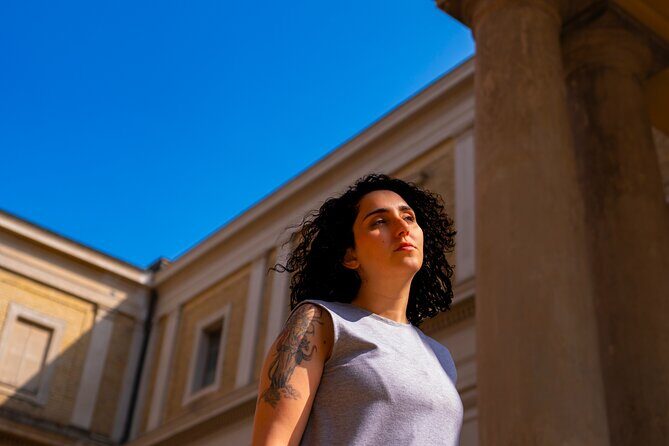 Private Personalized Photoshoot in Berlin - Stop 2: Altes Museum—clean backdrops and museum-style framing