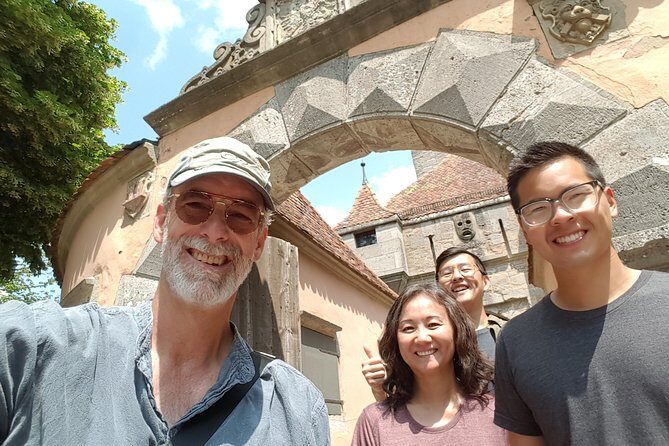 PRIVATE Rothenburg Day Tour from Nuremberg (Product code: 87669P20) - Castle Gate, Castle Garden, and the Tauber Valley View