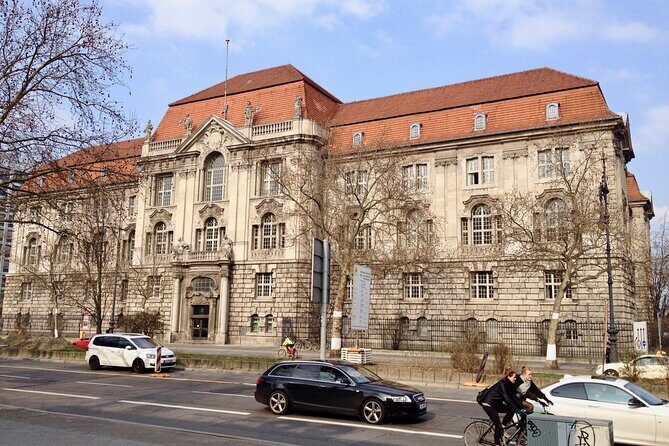 Private Taxi Tour City East & West History and Architecture 3-4h - Gendarmenmarkt and Unter den Linden: cathedrals, book burning, and perfect square geometry