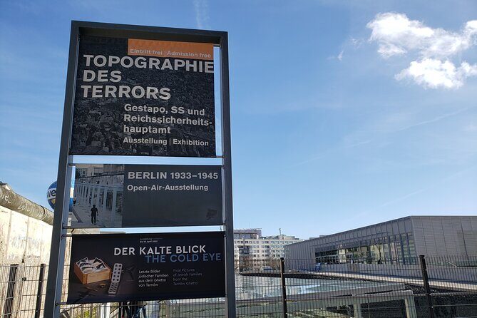 Private Third Reich Walking Tour of Berlin - Meeting at Brandenburg Gate (Pariser Platz) and ending at Topography of Terror