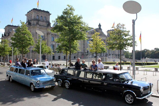 Private Tour: Berlin by Trabant Stretch-Limousine - Pickup Timing and How the Route Gets You Oriented