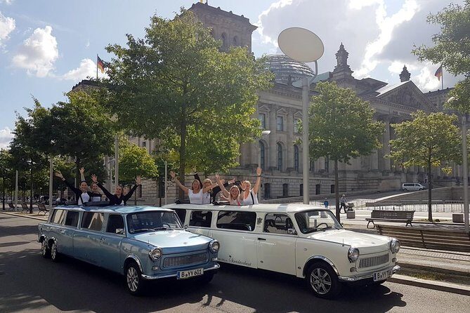 Private Tour: Berlin by Trabant Stretch-Limousine - Checkpoint Charlie: The Cold War Crossing Point Shortcut
