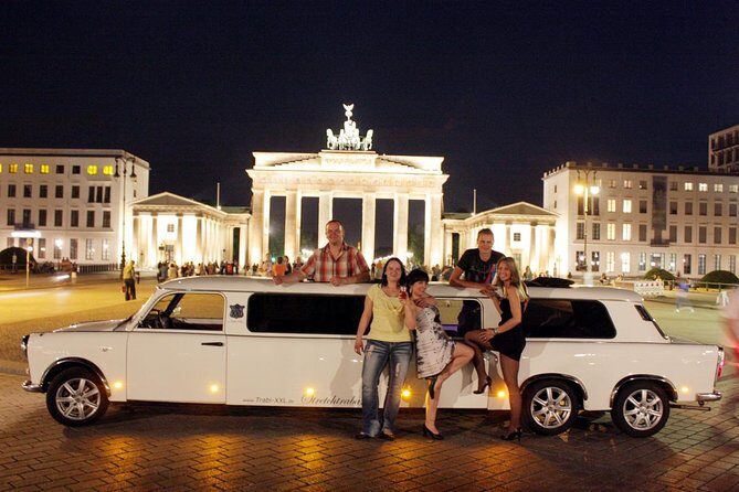 Private Tour: Berlin by Trabant Stretch-Limousine - Brandenburg Gate and the Center-City Finish Line Feel