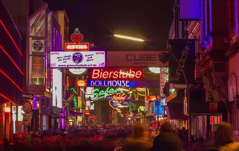 Reeperbahn Tour: Sex, Sin, Parties, and Crime - The 60-minute route: from Spielbudenplatz to Große Freiheit