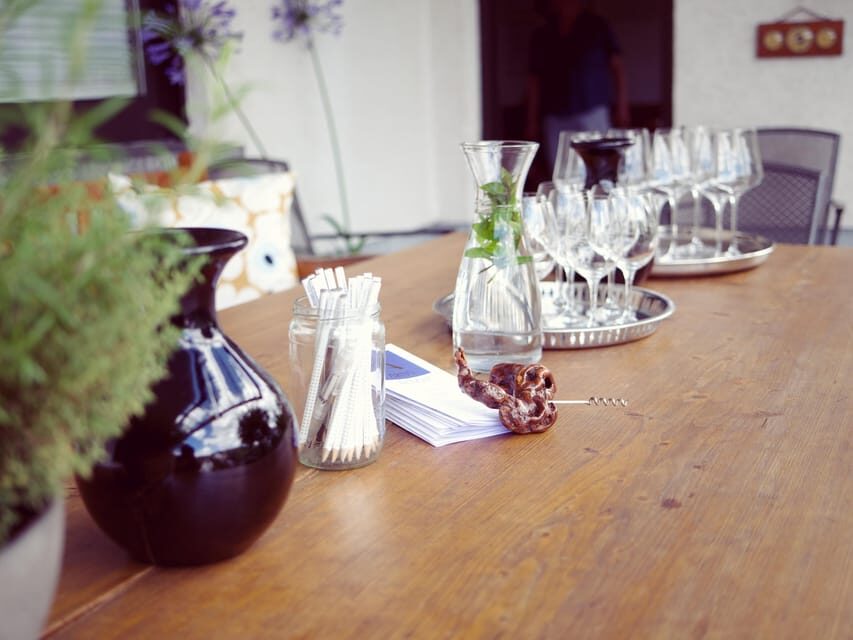Reil, Mosel: Guided organic wine tasting and cellar tour - The tasting: 4 to 5 organic wines, including sparkling