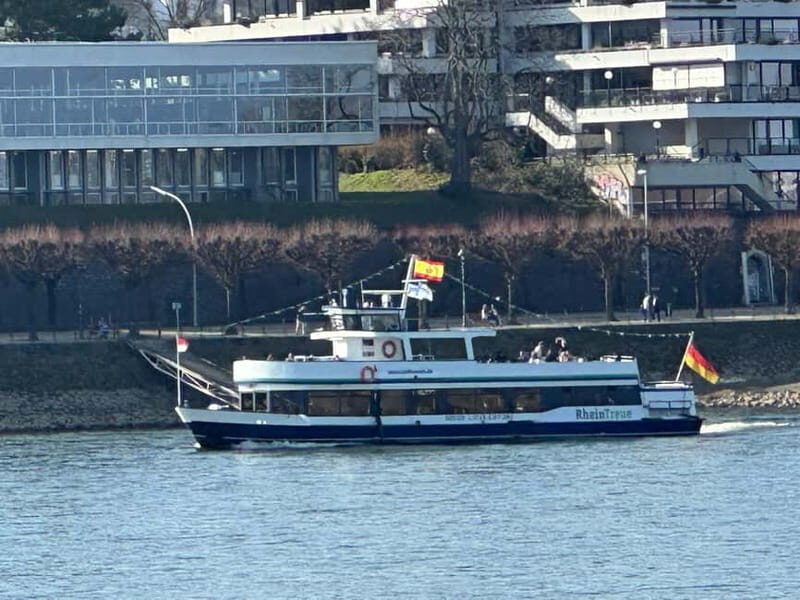 RhineRiverBoatTour from Bonn to Königswinter with Live Guide - A 2-Hour Rhine Ride That Keeps You Moving (Bonn to Königswinter)