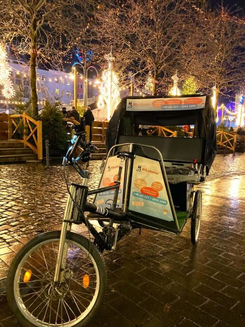 Rickshaw Glühwein Ride - Your guide makes or breaks it: live stories, real personalities