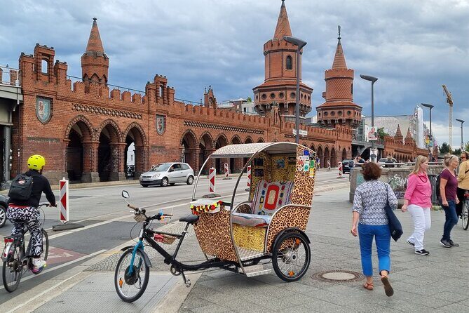 Romantic Berlin Rickshaw City and Photo Tour - incl. pick-up - Potsdamer Platz and Topography of Terror: Modern Renewal Next to Nazi Evidence