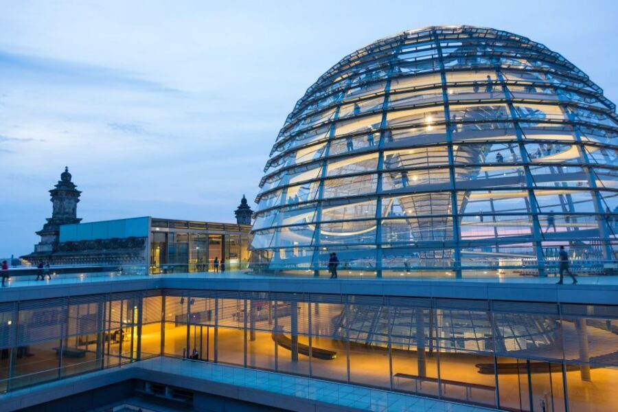Rooftop Aperitif at Reichstag Käfer Restaurant - Dome time after your apéro: audio guide and self-paced views