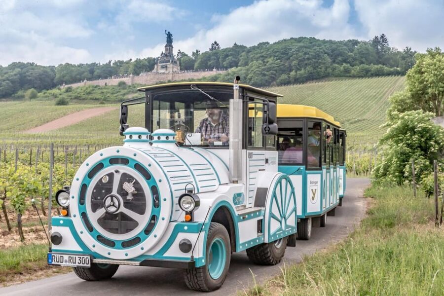 Rüdesheim sightseeing tour with the Winzerexpress - Rüdesheimer Altstadt in motion: the city’s lanes without the footwork