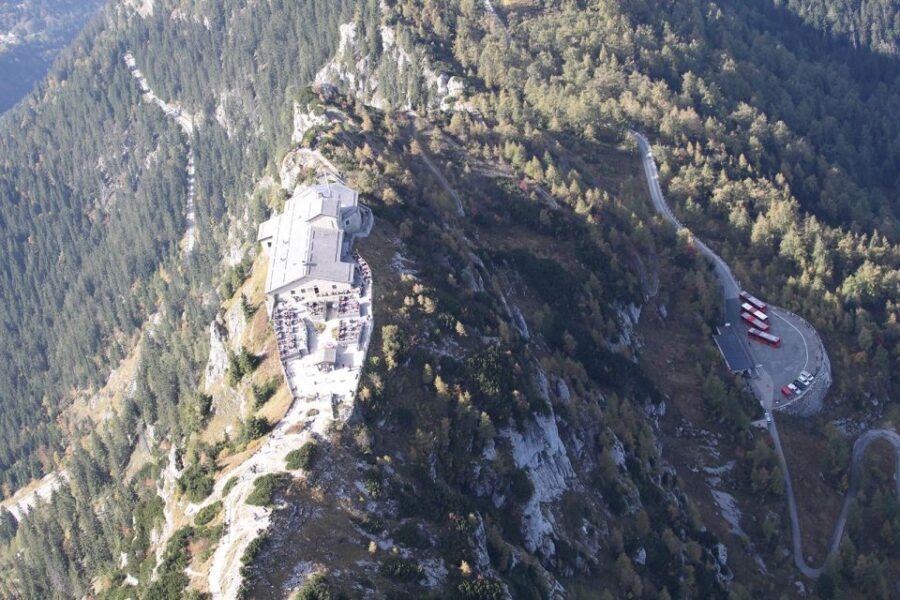 Salzburg: Private Eagle's Nest Tour - Entering the Mountain: The 124-Meter Tunnel and Golden Brass Elevator