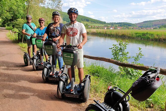 Segway tour around the Werra horseshoe - A Segway Ride Along the Werra in the Inner Border Zone