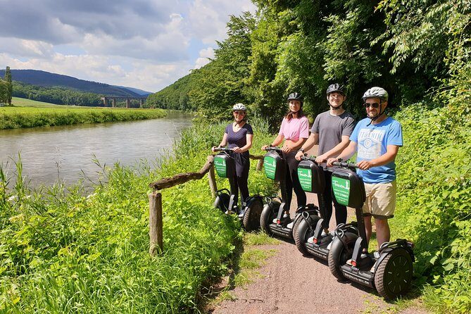 Segway tour around the Werra horseshoe - Lindewerra Stockmaking Village and Border History You Can See