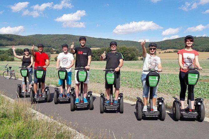 Segway tour around the Werra horseshoe - Stockmanufaktur Michael Geyer: Coffee Stop and Devil’s Pulpit Views