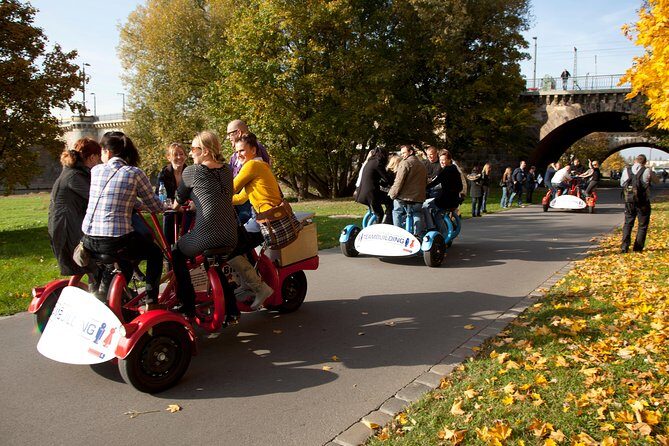 Sightseeing tour by ConferenceBike - Theaterplatz, Zwinger, and Semperoper: The Big Showpieces at Human Speed