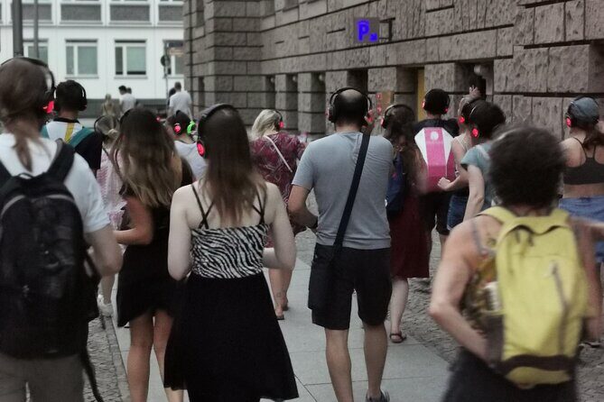 Silent disco through downtown Berlin with flash mobs - Hosts who actually lead the vibe (including Hayco)