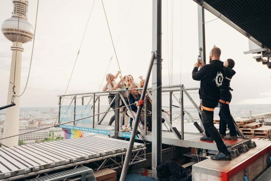 Sky Walk - 120 Meters above Berlin - Sky Walk at Park Inn: Berlin’s 120-Meter Ramp in Plain Words