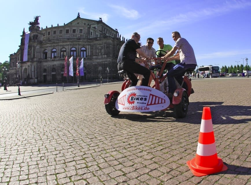 SRF CoBi | City Tour by ConferenceBike - Key Things That Make This Dresden Bike Tour Different