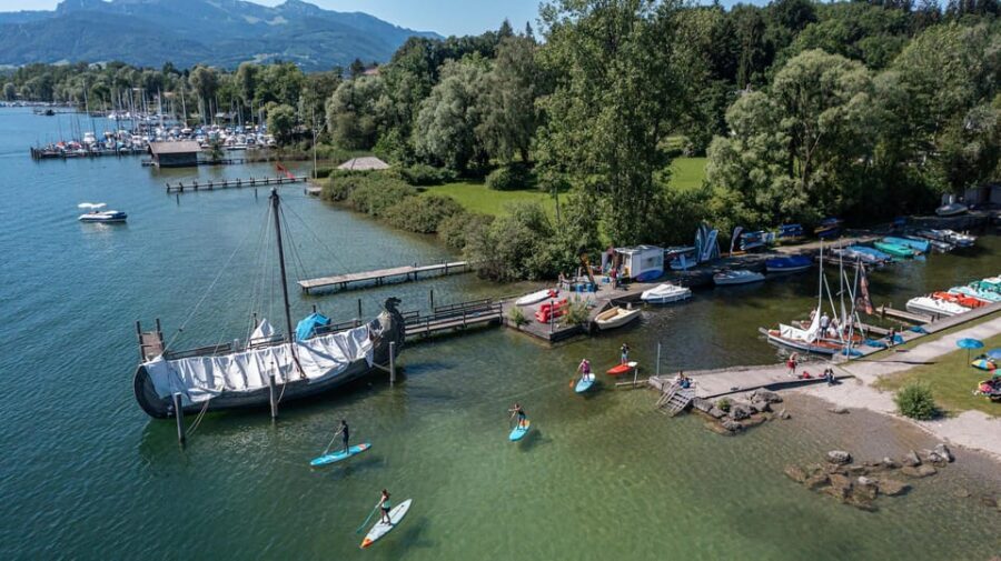 Stand Up Paddling at lake Chiemsee - Why SUP at Lake Chiemsee Works for Almost Everyone