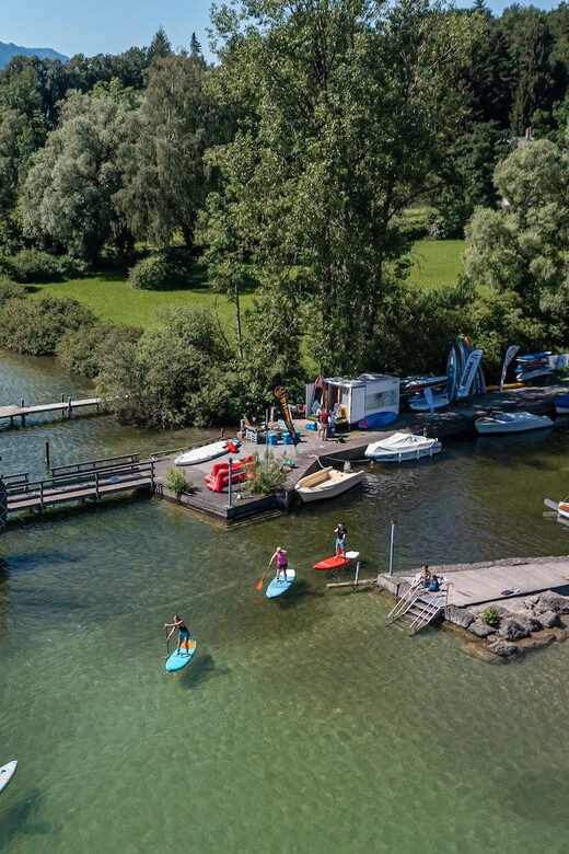 Stand Up Paddling at lake Chiemsee - Safety Briefing and Paddling Tips That Keep It Stress-Free