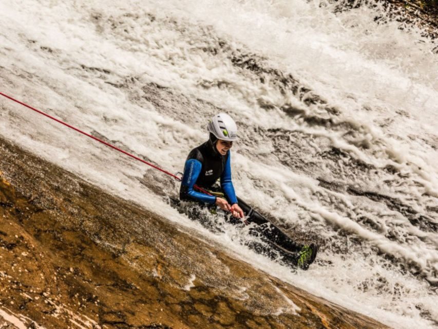 Starzlach Gorge: Beginners Canyoning Tour - The first canyon section: learning rope control without panic
