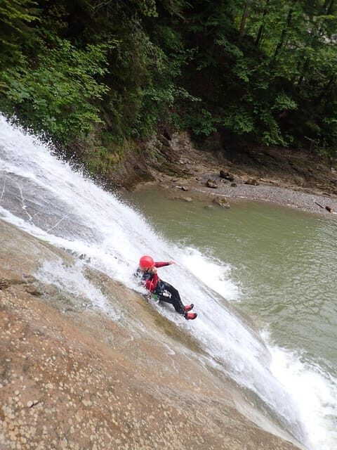 Starzlachklamm Allgäu: Canyoning beginner tour - The safety briefing (and the not-everything-is-required approach)