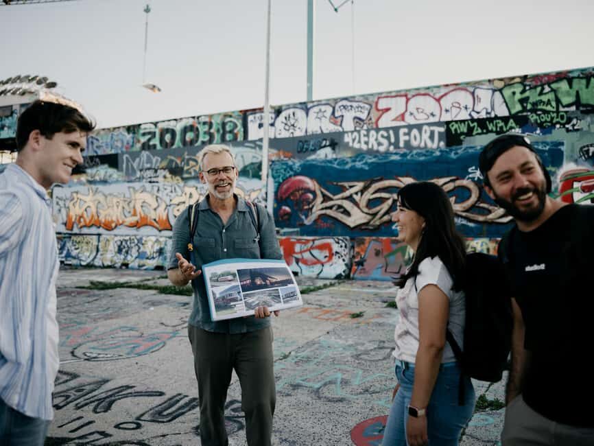 Stencil Workshop in Munich’s Creative Soul (Max. 12 guests) - Münchner Volkstheater and the cattle-yard district: why the setting matters