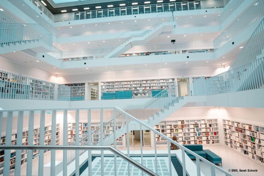 Stuttgart city library - an architectural tour - Eun Young Yi’s Stuttgart Library: Form That Has a Job
