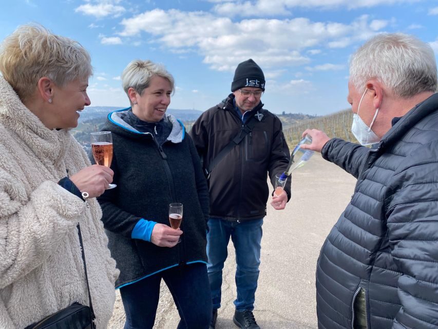 Stuttgart: Sparkling Wine Tour - Stuttgart-Winemakers and the viticulture lesson you can taste