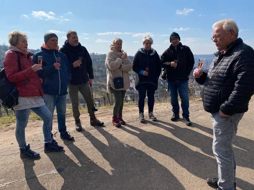 Stuttgart: Sparkling Wine Tour - 150 minutes of vineyard time: what the hike is really like