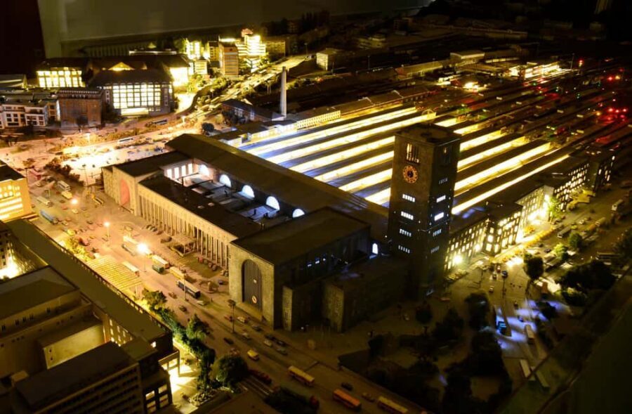 Stuttgart: Ticket for the Miniature Worlds – Europe's largest city model - Train-station obsession: the model’s beating heart