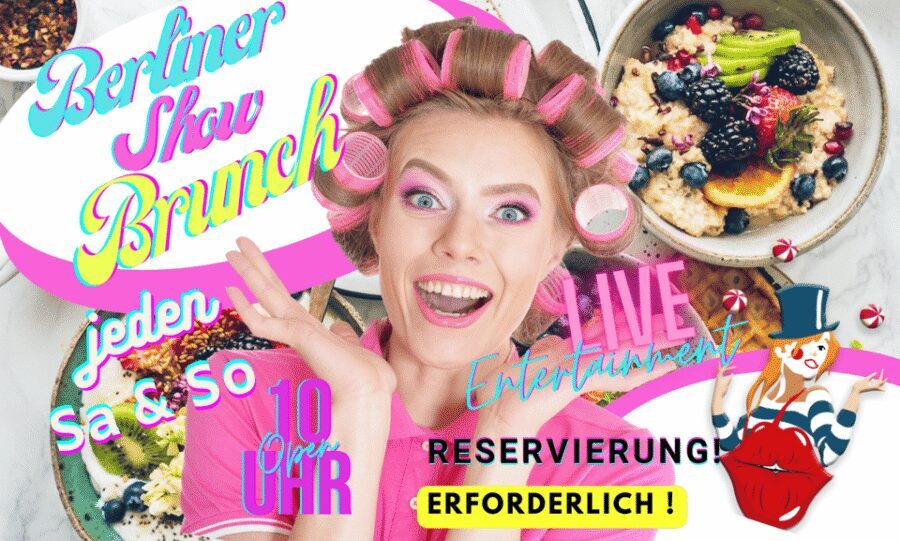 suprise-brunch at adventure restaurant Knutschfleck Berlin - Buffet strategy: how to eat the classics, the vegan options, and the healthier start