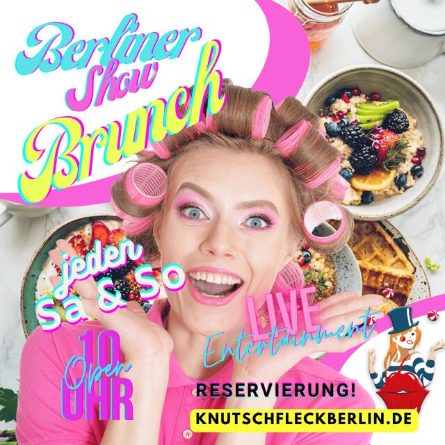 suprise-brunch at adventure restaurant Knutschfleck Berlin - The weekend schedule: what you actually get from 10am to 3pm
