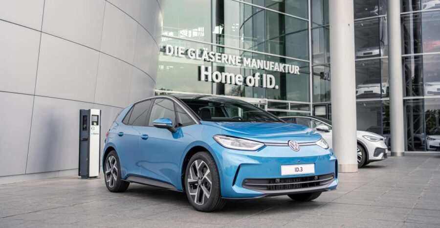 Test Drive Electric Vehicles from the VW brand (ID. model) - The Dresden route: why six kilometers is enough (and also not)